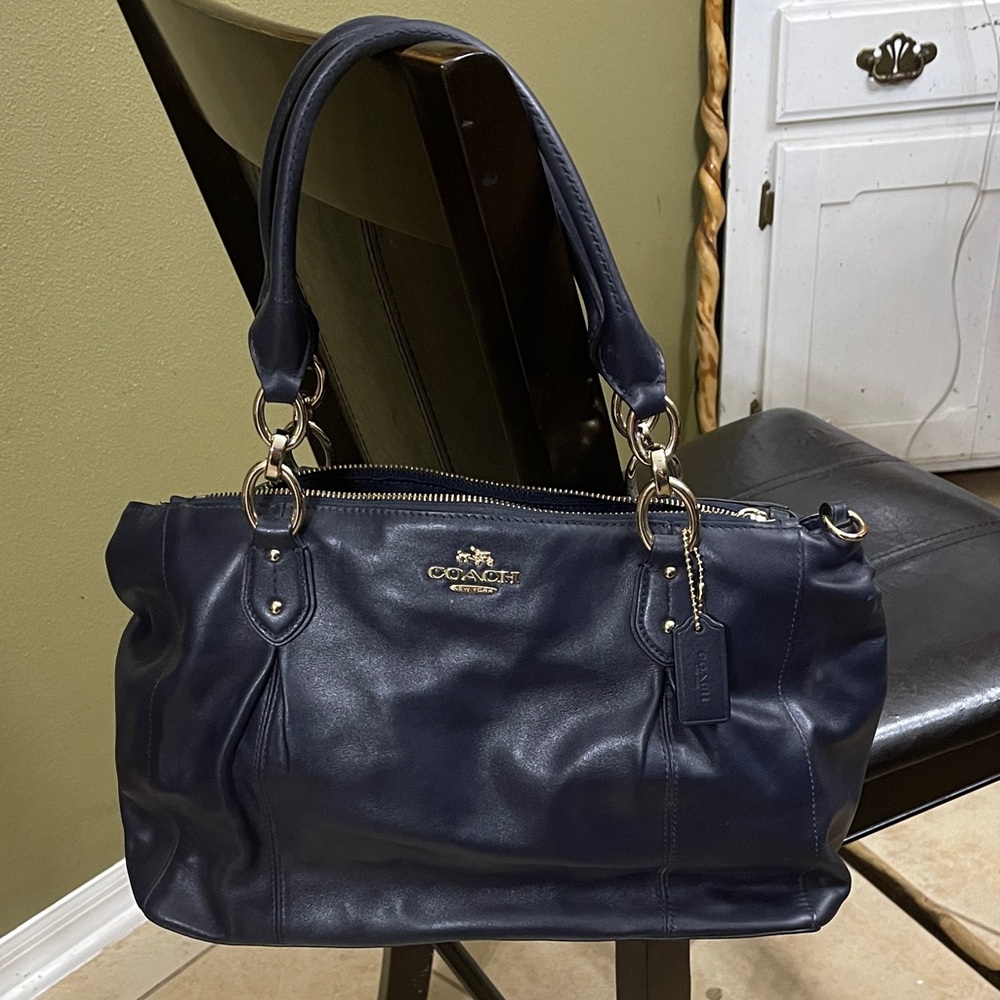 Coach Leather Shoulder Bag